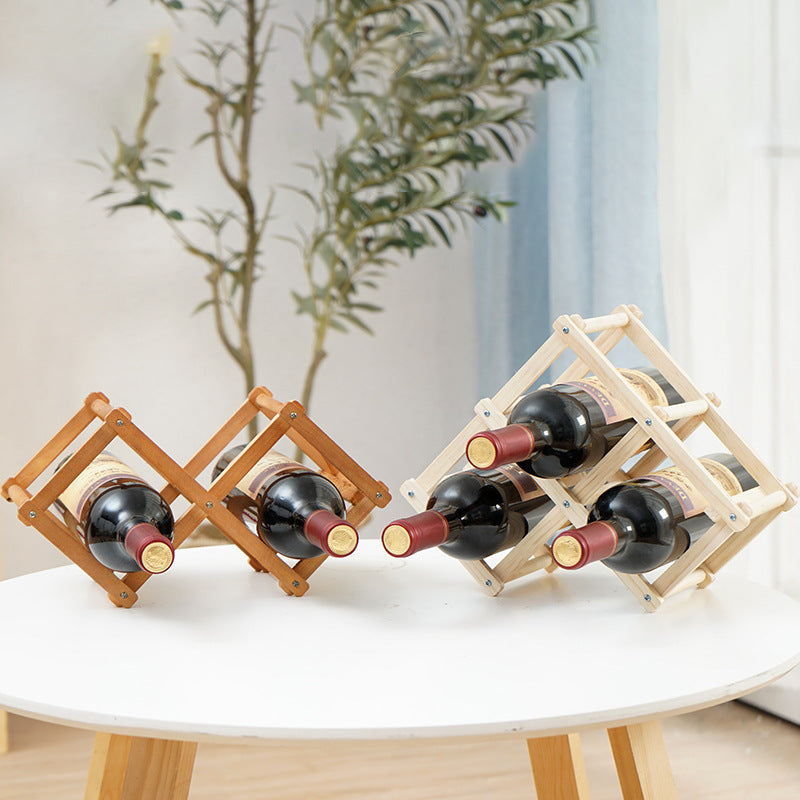 Folding Wine Rack