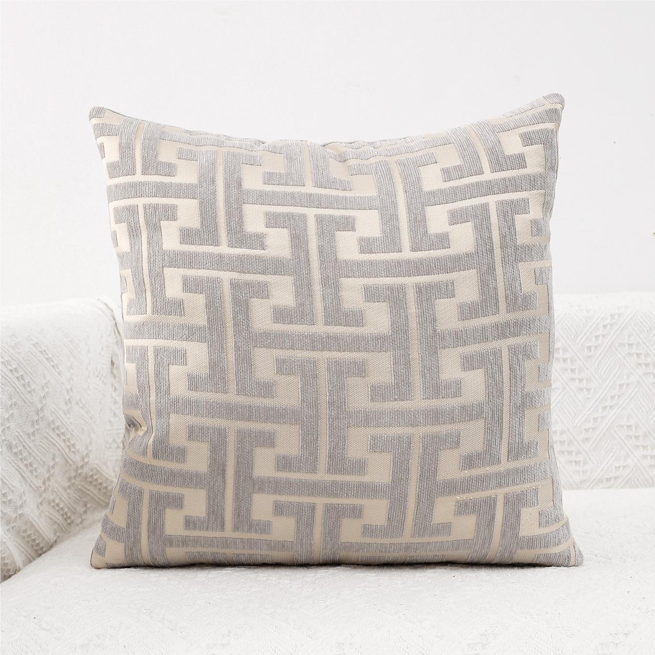 Chenille Jacquard Pillow cover