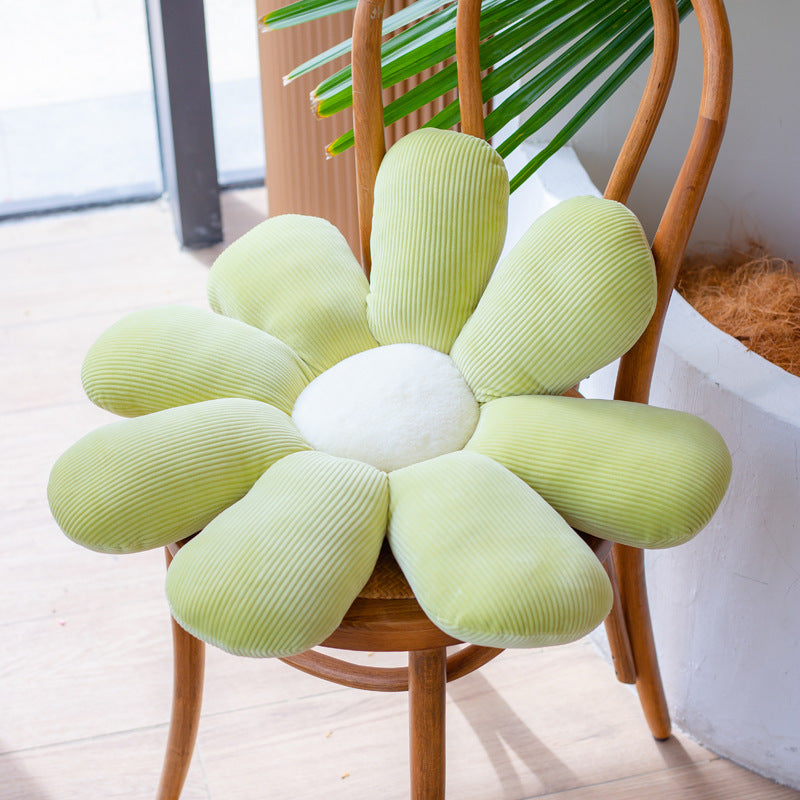 Small Daisy Flower Throw Pillow Cushion Floor Chair Cushion Cushion Office Sedentary Couch