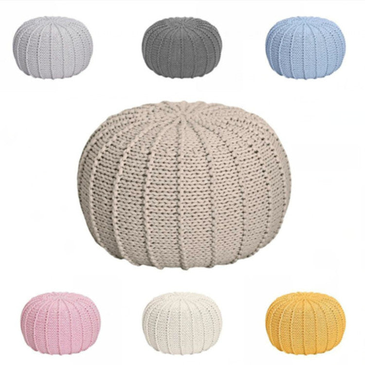 Knitted Sofa Pouf