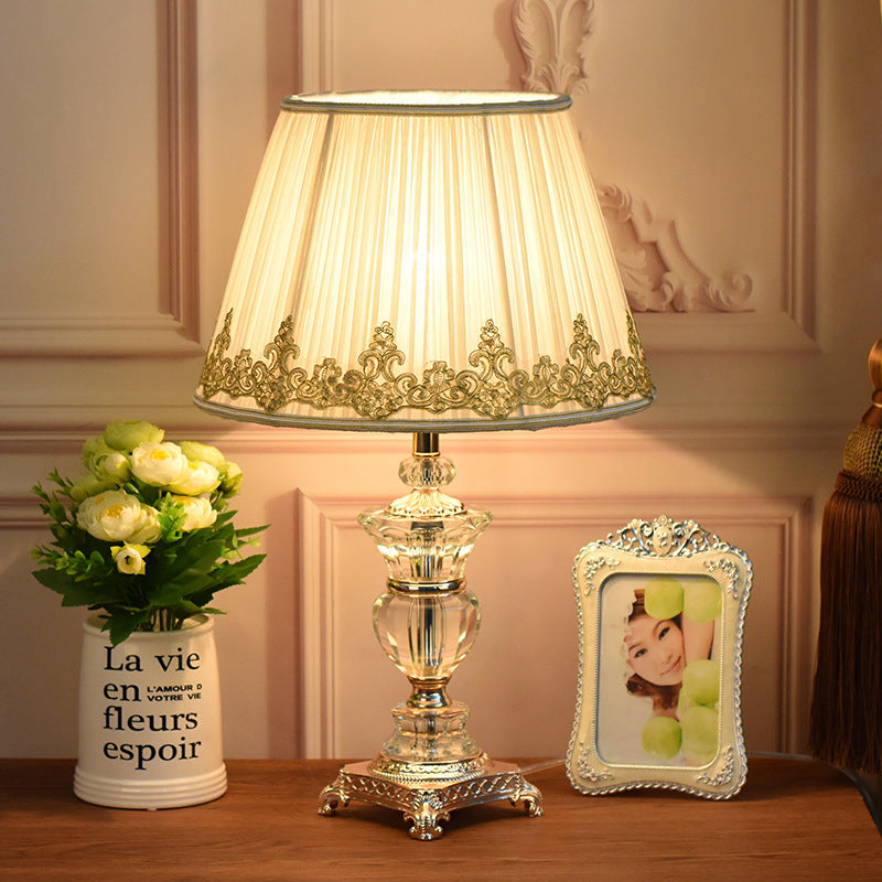 Dimmable Crystal Table Lamp