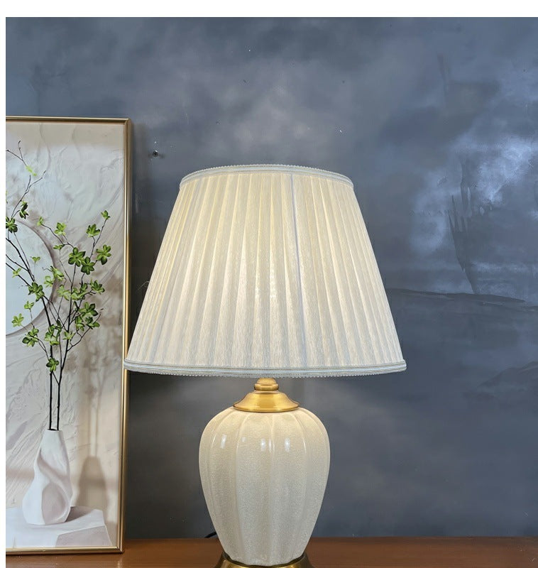 Bronze Ceramic Table Lamp