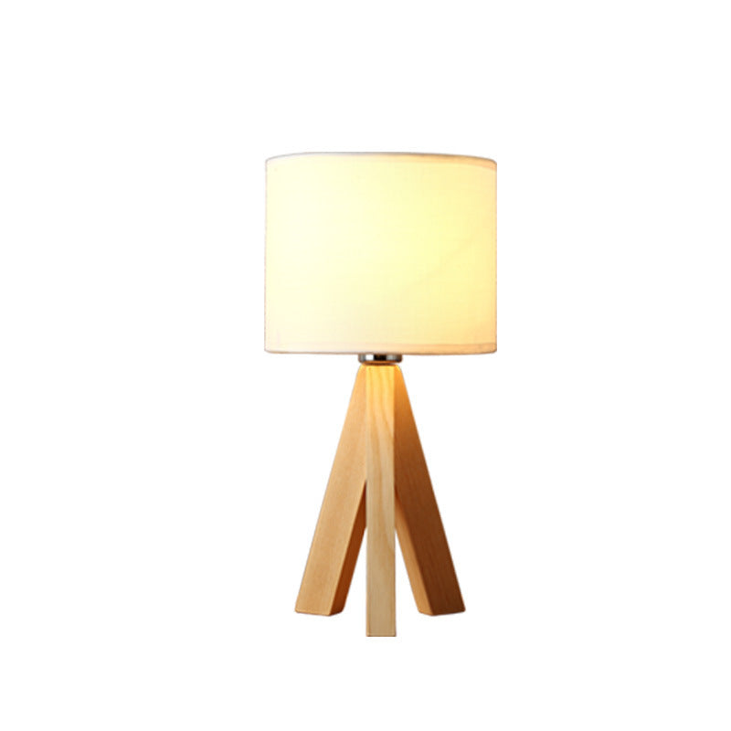 Minimalist Bedside Wooden Table Lamp