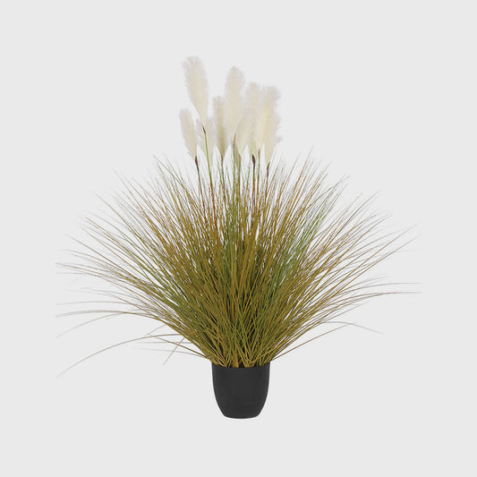 SOGA 137cm Artificial Indoor Potted Reed Bulrush Grass