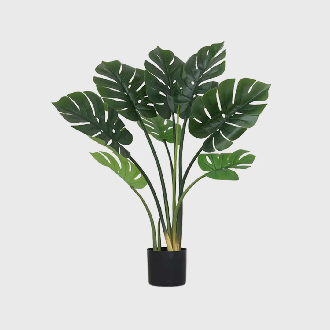 SOGA 93cm Artificial Potted Turtle Back Plant