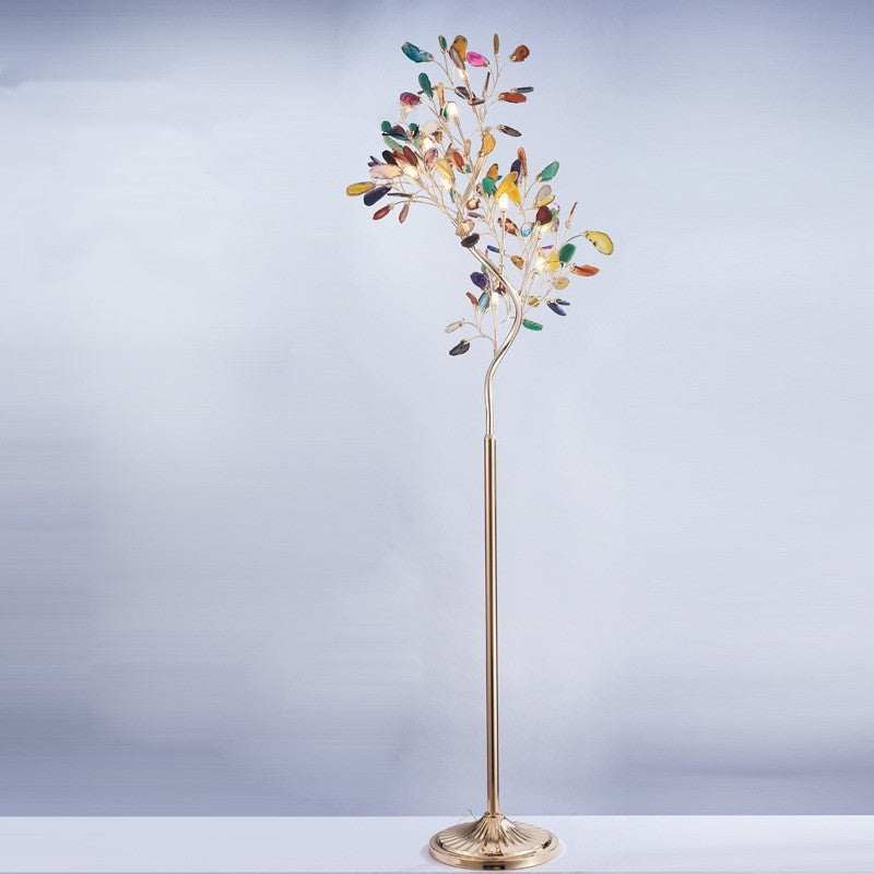 Nordic Floor Lamp Living Room Creative Agate Tree Branch Shape