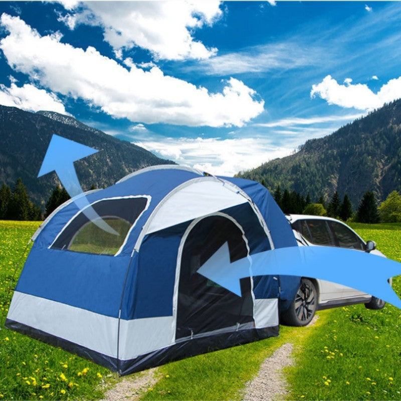 Outdoor Camping Oxford Cloth Car Side Tent