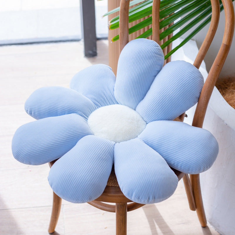 Small Daisy Flower Throw Pillow Cushion Floor Chair Cushion Cushion Office Sedentary Couch