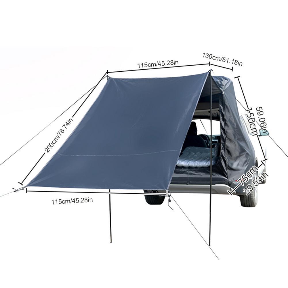 Self-driving Tour Outdoor Camping Car Tail Extension Tent Success