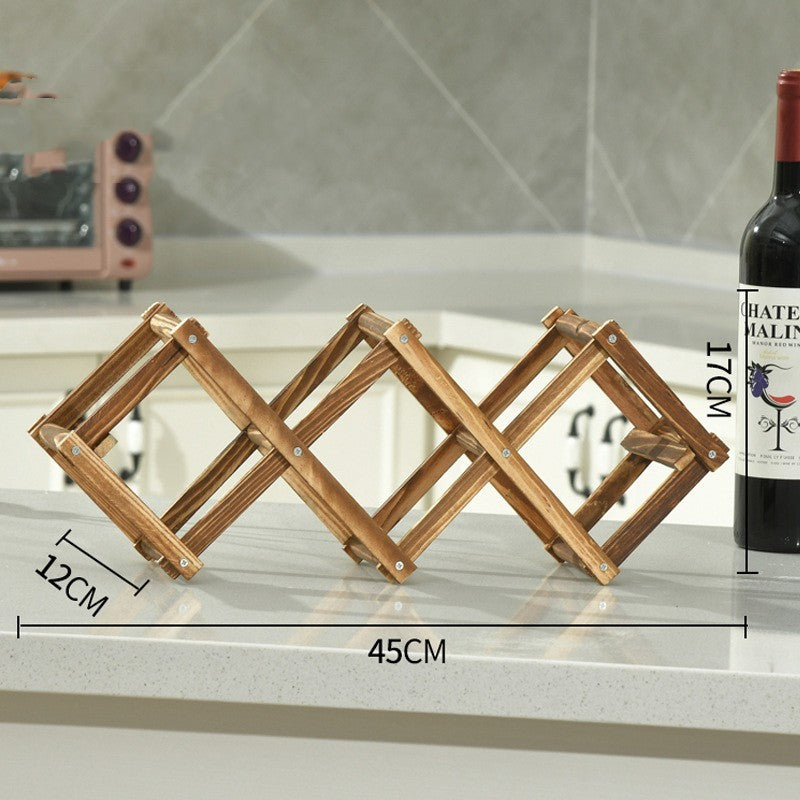 Wooden Wine Rack-Foldable